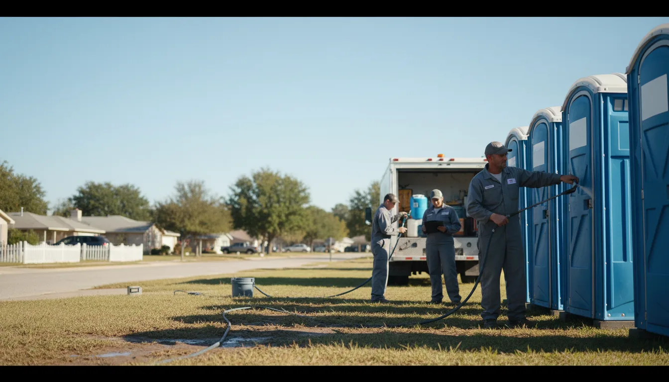 Long-Term Portable Toilet Rental in Cerro Gordo, NC near me